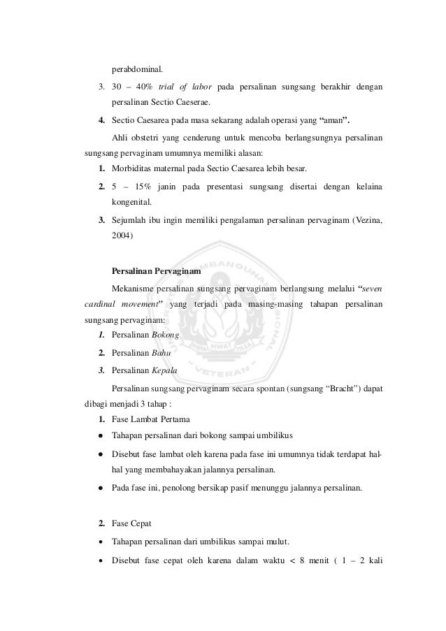 Proses persalinan Proses persalinan