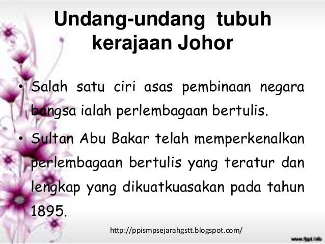 Undang-undang Tubuh Kerajaan Johor 1895 Pdf 13  rentibaleb's Ownd