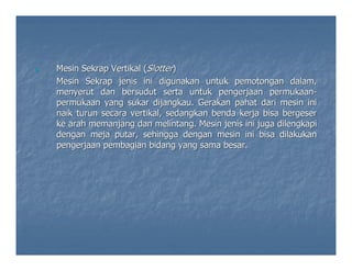 Proses Sekrap (Shaping) mesin perkakas.pdf
