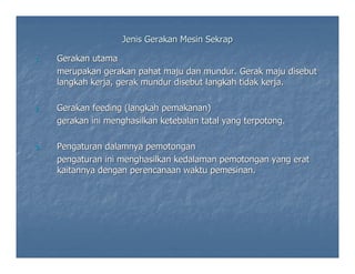 Proses Sekrap (Shaping) mesin perkakas.pdf