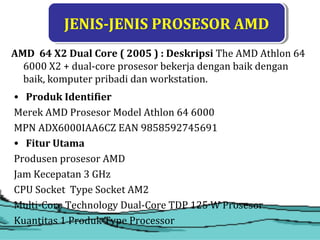 Prosessor amd | PPT