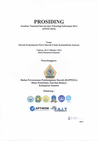 Prosiding SNITI 2014 Medan