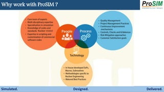 ProSIM engineering consultancy offerings to nuclear power sector | PPTX