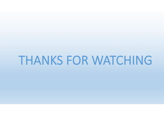 THANKS FOR WATCHING
 