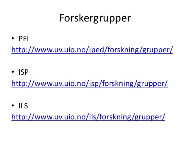 Prosjektbeskrivelse uio uv Prosjektbeskrivelse uio uv