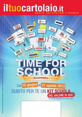 Time for School - Newsletter scuola 2013