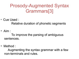 Introduction to Prosodic features of speech and text | PPT