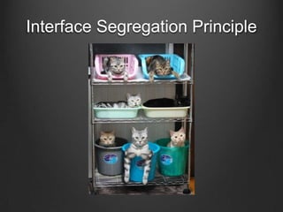 Interface Segregation Principle
 