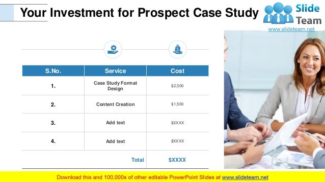 Case study example picture