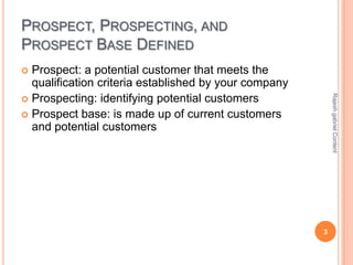 Prospecting Skills | PPTX