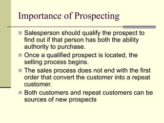 Prospecting Sources Prospecting | PDF