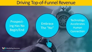 Creating A Prospecting Cadence To Drive Top-of-Funnel Revenue SNG
