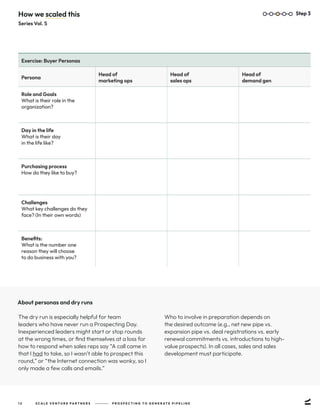Prospecting to Generate Pipeline | Ralph Barsi + Scale VP | PDF