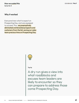 Prospecting to Generate Pipeline | Ralph Barsi + Scale VP | PDF