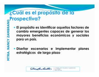 Prospectiva educativa