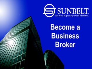 Become a Business Broker 