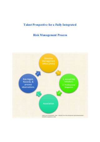  
Talent Prospective for a Fully Integrated 
 Risk Management Process 
 
 