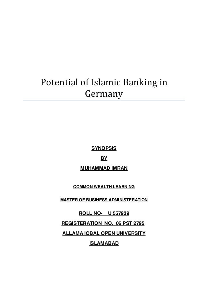 Prospective Of Islamic Banking In Germany 1