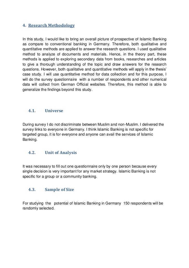 Prospective Of Islamic Banking In Germany 1