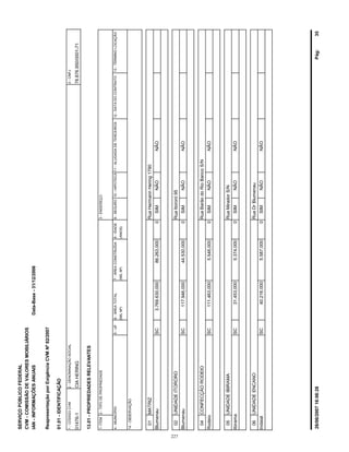 SERVIÇOPÚBLICOFEDERAL
CVM-COMISSÃODEVALORESMOBILIÁRIOS
IAN-INFORMAÇÕESANUAIS
ReapresentaçãoporExigênciaCVMNº82/2007
01.01-IDENTIFICAÇÃO
1-CÓDIGOCVM
01476-1
13.01-PROPRIEDADESRELEVANTES
1-ITEM2-TIPODEPROPRIEDADE
CIAHERING
2-DENOMINAÇÃOSOCIAL
78.876.950/0001-71
3-CNPJ
6-ÁREATOTAL5-UF
3-ENDEREÇO
4-MUNICÍPIO7-ÁREACONSTRUÍDA9-SEGURO10-HIPOTECA11-ALUGADADETERCEIROS12-DATADOCONTRATO13-TÉRMINOLOCAÇÃO8-IDADE
(MILM²)(MILM²)(ANOS)
Data-Base-31/12/2006
14-OBSERVAÇÃO
01MATRIZ
3.769.630,000SC
RuaHermannHering1790
Blumenau86.263,000SIMNÃONÃO0
02UNIDADEITORORO
117.946,000SC
RuaItororó95
Blumenau44.530,000SIMNÃONÃO0
04CONFECÇÃORODEIO
111.463,000SC
RuaBarãodoRioBancoS/N
Rodeio5.546,000SIMNÃONÃO0
05UNIDADEIBIRAMA
31.453,000SC
RuaMiradorS/N
Ibirama5.374,000SIMNÃONÃO0
06UNIDADEENCANO
40.216,000SC
RuaDrBlumenau
Indaial5.587,000SIMNÃONÃO0
26/06/200716:06:28Pág:35
227
 