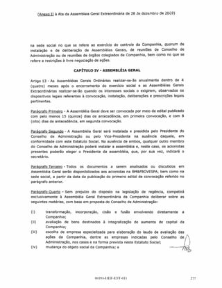 •   Estatuto Social da Companhia




                                   00393-DEF-EST-011   
 
