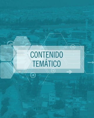 CONTENIDO
TEMÁTICO
 
