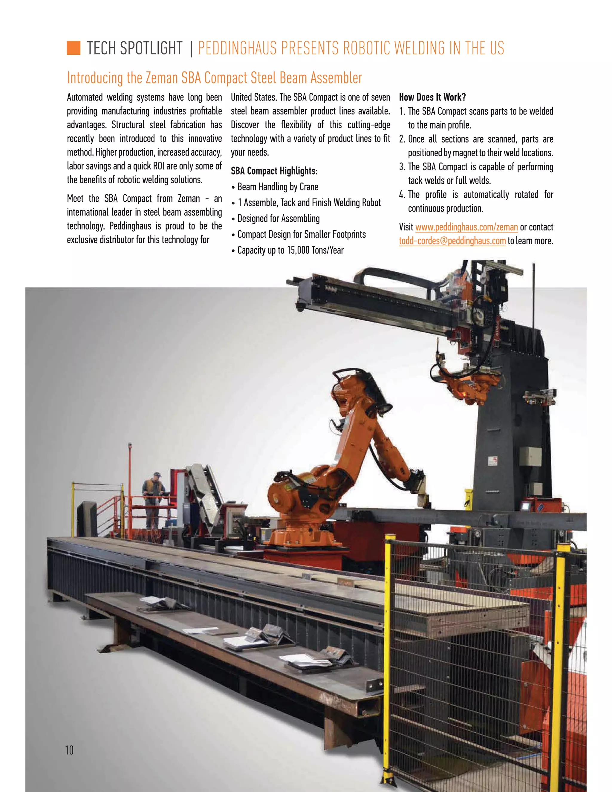Structual Assembly Prospect Steel - Structural Steel Assembly Robotic Welder | PDF