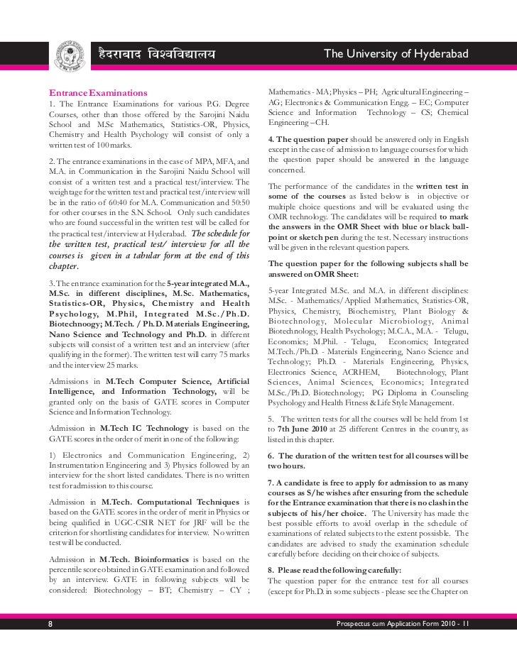 Prospectus 2010