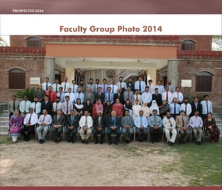 PROSPECTUS	2014
Faculty Group Photo 2014
 