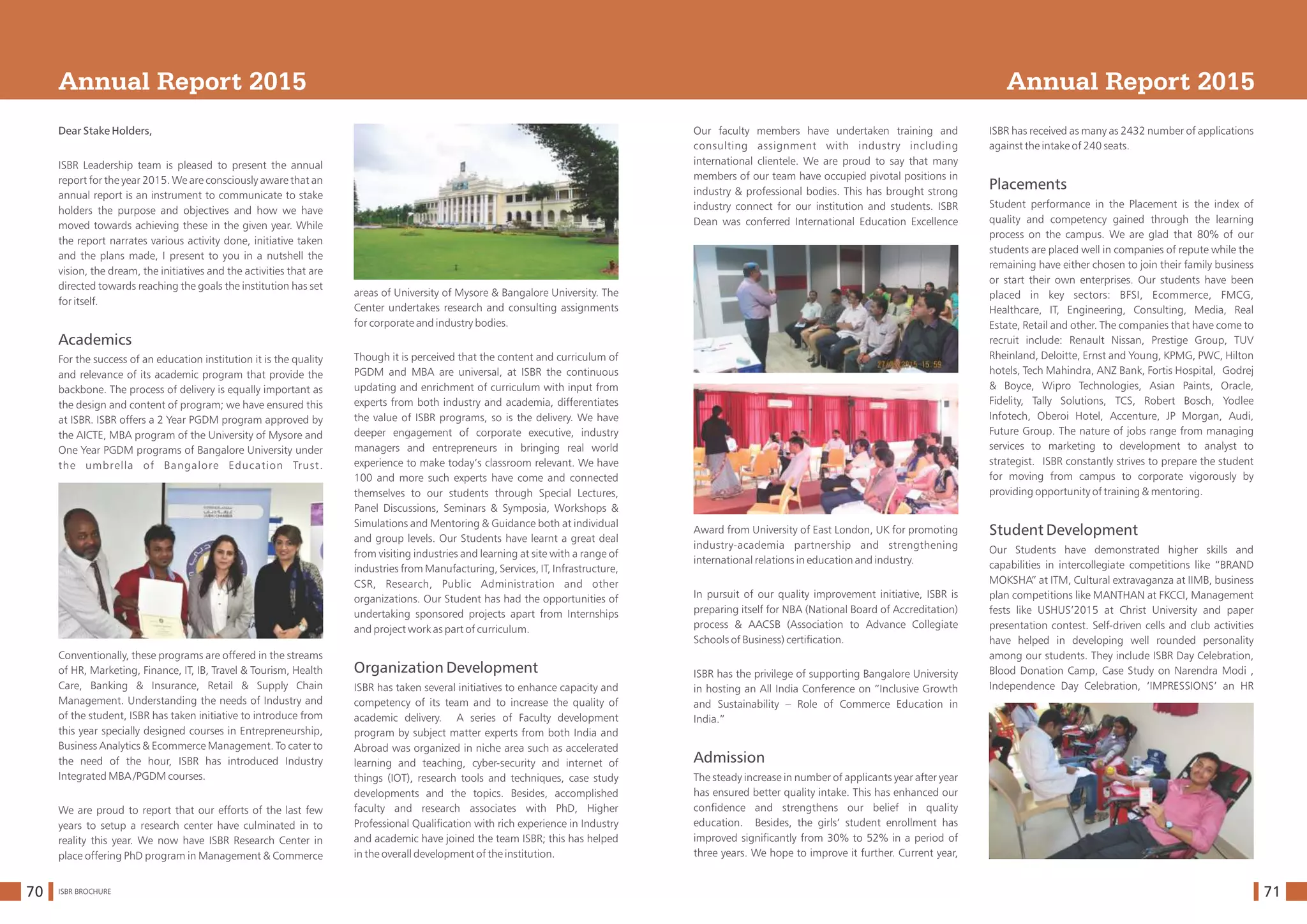 ISBR Management Programs 2016 - Prospectus | PDF