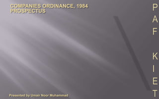 the prospectus was issued without his knowledge or consent and on becoming aware of its issue, he forthwith gave a reasonable public notice of the fact