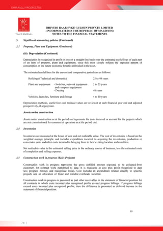 DHIRAAGU PROSPECTUS




      78 |
 