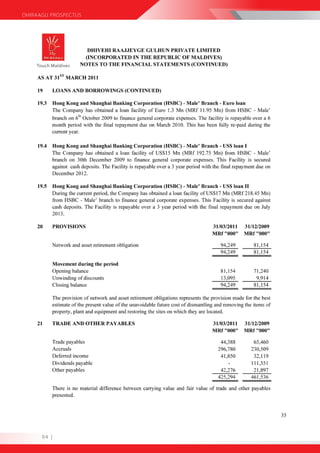 DHIRAAGU PROSPECTUS




      94 |
 