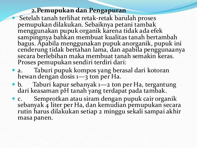 Prospek budidaya ikan bandeng kabupaten sidoarjo solusi bagi