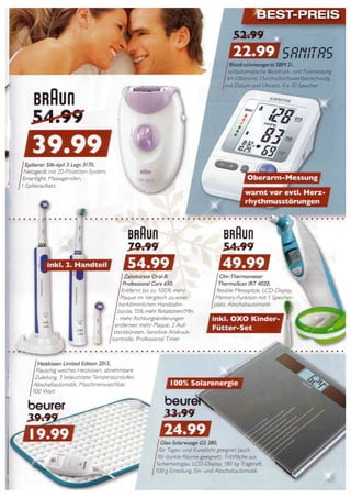 Weihnachts-Prospekt Bley Cloppenburg