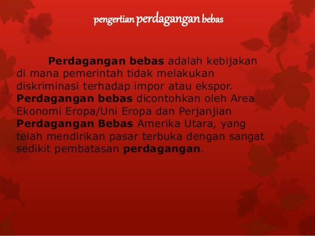Sistem perdagangan pasar saham bebas