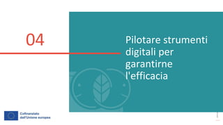 post
pandemic
empowerment
programme
Pilotare strumenti
digitali per
garantirne
l'efficacia
04
 