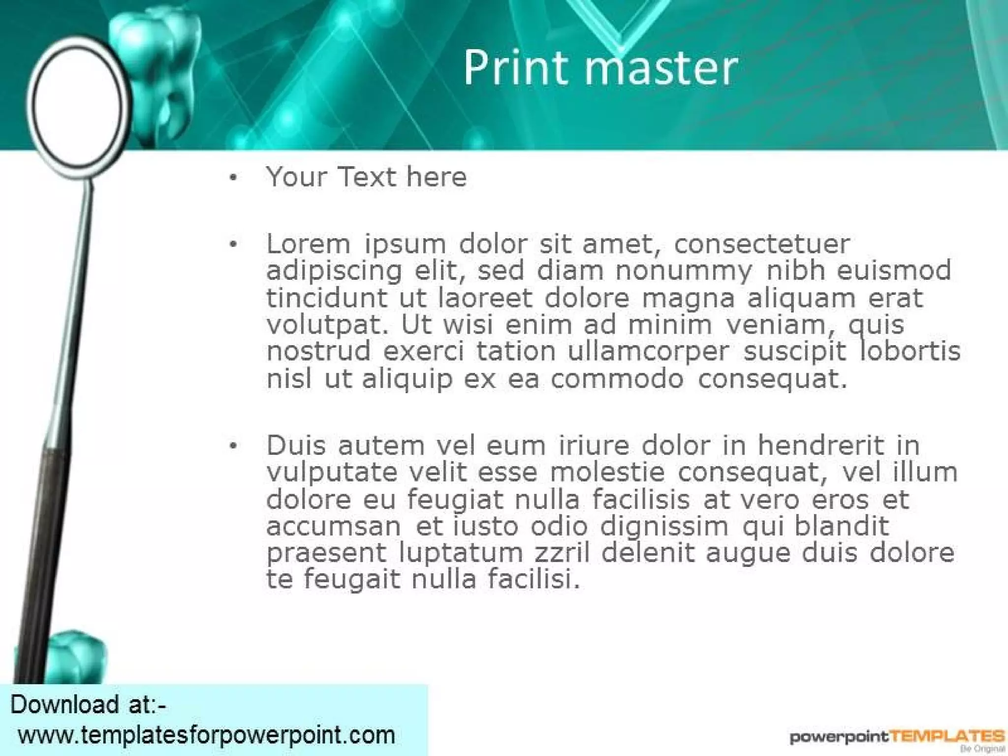 Prospering dentistry