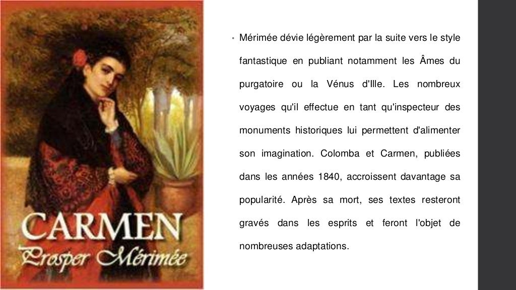 Biographie de Prosper Mérimée