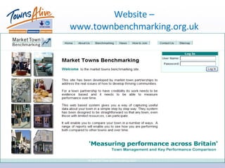 Website – www.townbenchmarking.org.uk 
