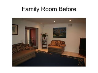 Family Room Before 
