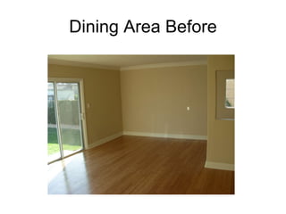 Dining Area Before 
