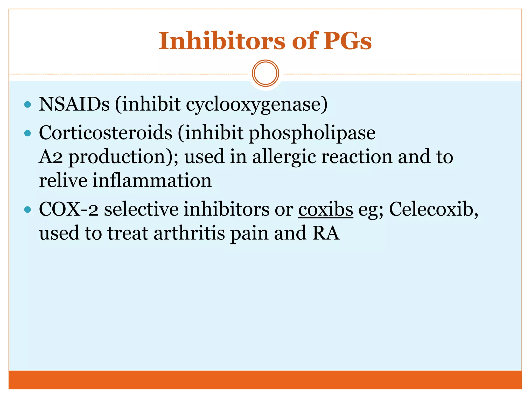 Prostaglandins | PPT