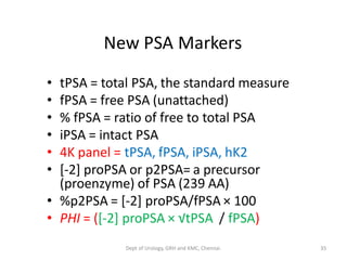 Prostate carcinoma- tumour markers | PDF
