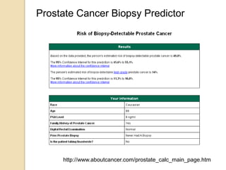 http://www.aboutcancer.com/prostate_calc_main_page.htm
Prostate Cancer Biopsy Predictor
 
