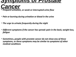 Prostate cancer