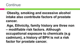Prostate cancer | PPTX