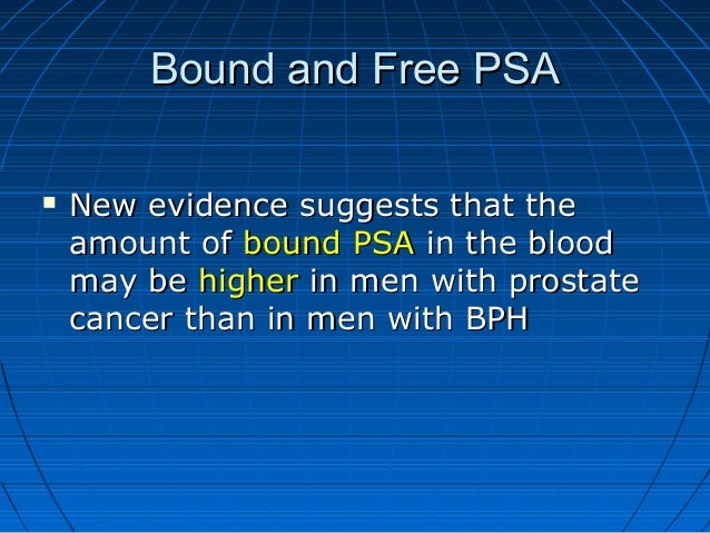 Prostate cancer free psa