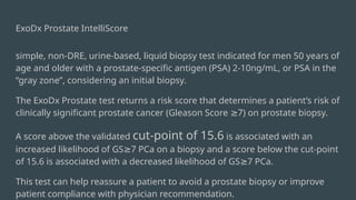 Prostate cancer biomarkers presentation .pptx