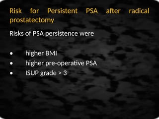 Prost@te Cancer Risk Stratification Prostate cancer Risk stratification final.pptx